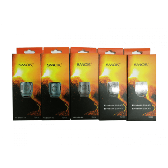 SMOK V8 Baby Coil Heads  (Pack Of 5) 