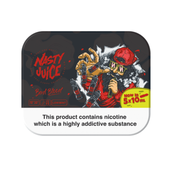 Nasty Juice Bad Blood E-Liquid 5X10ML
