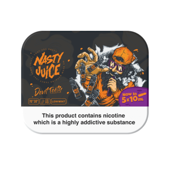 Nasty Juice Devil Teeth E-Liquid 5X10ML