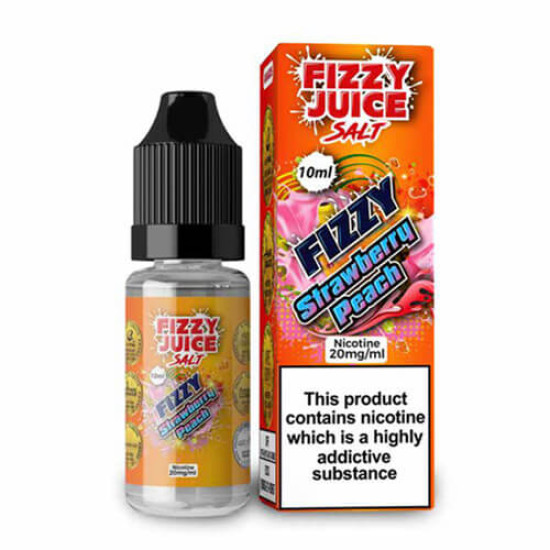 Fizzy Juice Salt Strawberry Peach | 10ml