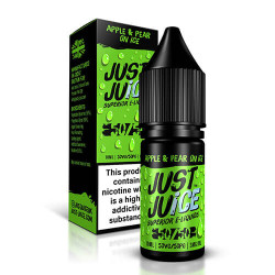 Just Juice 50/50 Apple and Pear On Ice 10ml Just Juice 50/50 Apple and Pear On Ice 10ml