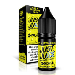 Just Juice 50/50 Kiwi and Cranberry on Ice 10ml Just Juice 50/50 Kiwi and Cranberry on Ice 10ml