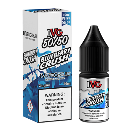 IVG 50/50 Blueberry Crush E-Liquid