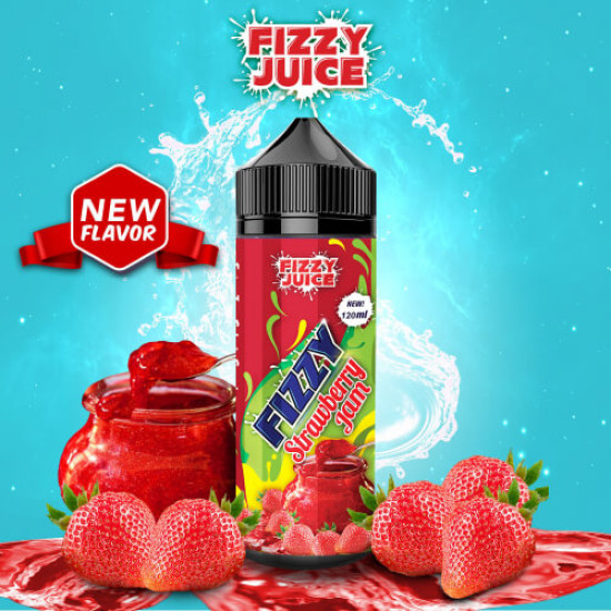 Strawberry Jam by Fizzy E-Liquid | 100ml Short Fill