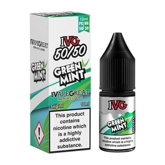IVG 50/50 Green Mint E-Liquid