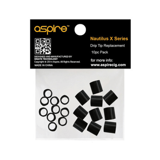 Aspire Nautilus X - PockeX Replacement Drip Tips (10 pack)