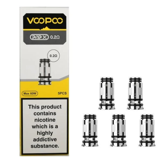 VOOPOO PnP X Replacement Coils (Pack of 5)