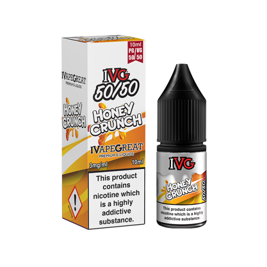 IVG 50/50 Honey Crunch E-Liquid