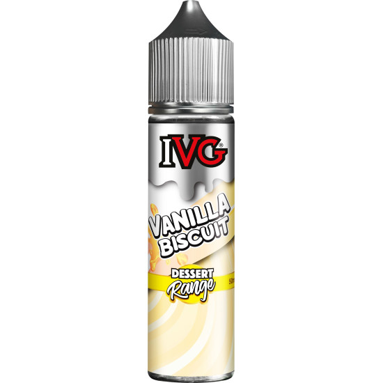 IVG Vanilla Biscuit 50ml E-Liquid Shortfill