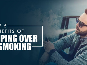 Top 5 Benefits of Vaping Over Smoking